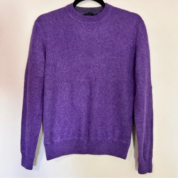 Raffi Essential Raglan Crew 100% Cashmere - Picture 3 of 10